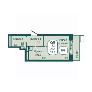 Студия Московская область, Солнечногорск городской округ, Андреевка ...