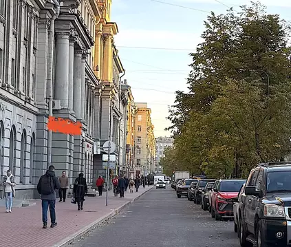 Торговая площадь в Санкт-Петербург Московский просп., 172 (70 м)