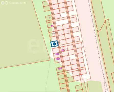 Участок в посёлок городского типа Белоярский, Изумрудная улица (1200 ...