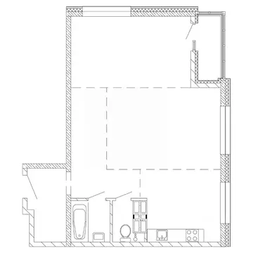 2-к кв. Приморский край, Владивосток Снеговая ул., 9к1 (64.62 м)