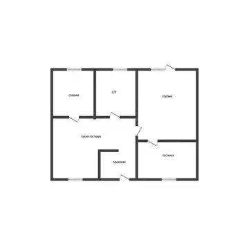 Дом в село Гостищево, улица Кирова (86.3 м)