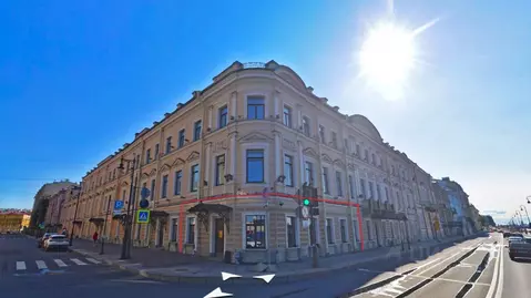 Помещение свободного назначения в Санкт-Петербург наб. Кутузова, 24 ...