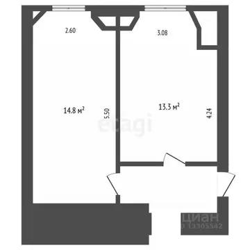 Офис в Кемеровская область, Кемерово просп. Ленина, 90/2 (28 м)