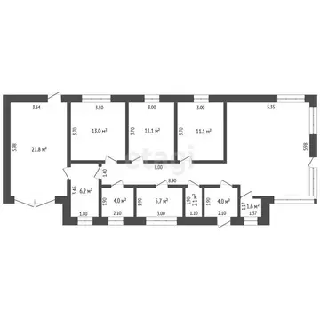 Дом в Тюмень, микрорайон Мыс, улица Нахимова (131.4 м)