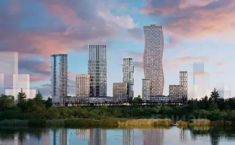 2-к кв. Москва Ситидзен жилой комплекс, к5 (61.9 м)