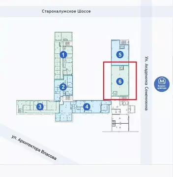 Офис в Москва Старокалужское ш., 62 (248 м)
