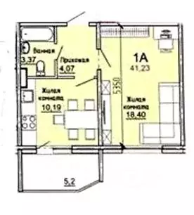 1-к кв. Московская область, Солнечногорск городской округ, Голубое пгт ...