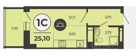 Студия Ростовская область, Ростов-на-Дону Левенцовский мкр, Сокольники ...