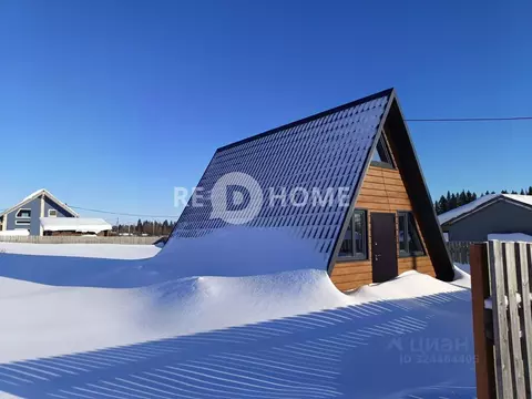 Дом в Пермский край, Пермский муниципальный округ, д. Валевая ул. ...