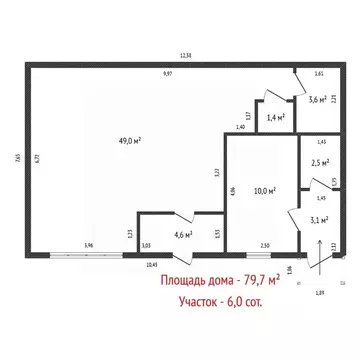 Дом в Свердловская область, Сысертский муниципальный округ, с. Кашино ...