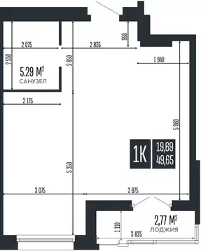 1-к кв. Алтайский край, Барнаул Опера Резиденс жилой комплекс, БС3 ...
