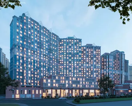 2-комнатная квартира: Санкт-Петербург, улица Кустодиева, 7к1 (40.7 м)