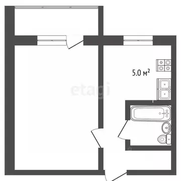 1-к кв. Владимирская область, Муром Карачаровское ш., 30 (30.1 м)