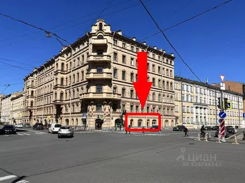 Помещение свободного назначения в Санкт-Петербург просп. ...