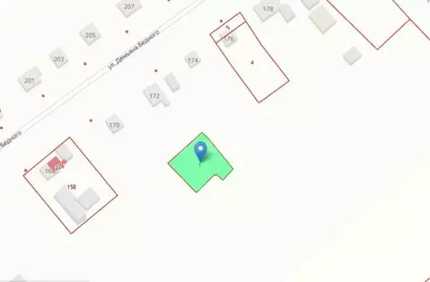 Участок в Ребриха, улица Демьяна Бедного (9 м)