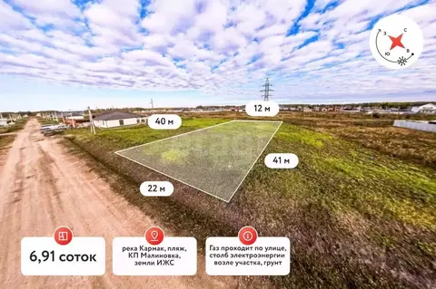 Участок в Тюменская область, Тюменский муниципальный округ, д. ...