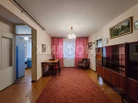 2-к кв. Новосибирская область, Новосибирск ул. Жуковского, 121 (45.9 ...