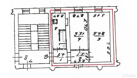 2-к кв. Санкт-Петербург Гороховая ул., 45 (63.0 м)