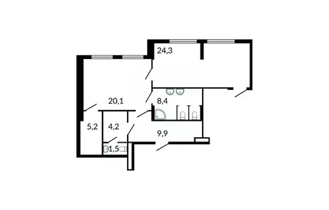 Помещение свободного назначения в Краснодарский край, Сочи ул. Искры, ...