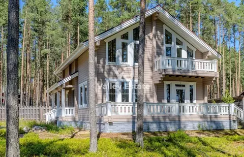 Дом в Ленинградская область, Выборгский район, Полянское с/пос, пос. ...