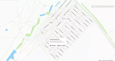 Участок в Оренбургская область, Оренбургский район, Пугачевский ...