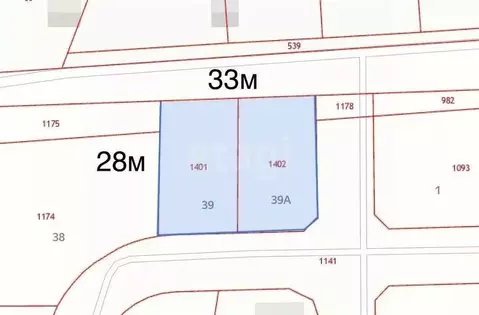 Участок в Москва № 154 кв-л, 39 (9.4 сот.)