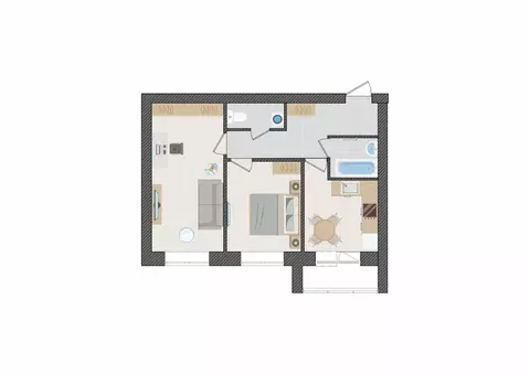 2-к кв. Кировская область, Киров ул. Капитана Дорофеева, 22 (53.0 м)