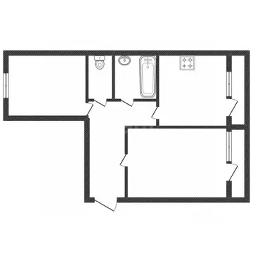 2-к кв. Смоленская область, Смоленск Автозаводская ул., 27а (51.2 м)