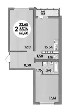 2-к кв. Краснодарский край, Новороссийск ул. Имени Владимира Бута, ...
