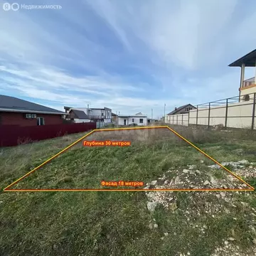 Участок в Краснодарский край, муниципальный округ Анапа, посёлок ...