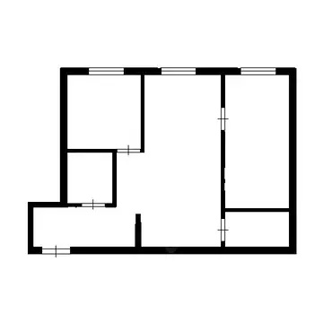 2-к кв. Башкортостан, Нефтекамск Парковая ул., 8 (45.0 м)