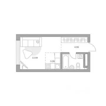 Студия Москва Северный ао, Западное Дегунино р-н, Тринити жилой ...