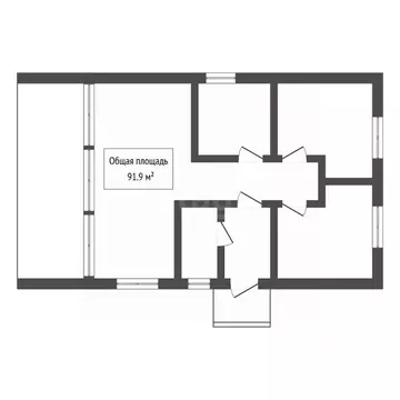 Дом в Новосибирская область, Коченево рп  (92 м)