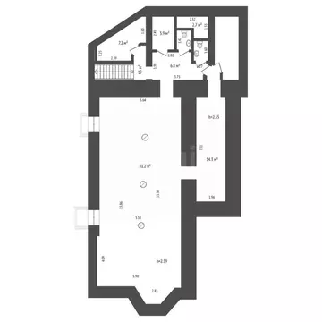 Помещение свободного назначения в Тюменская область, Тюмень ул. ...