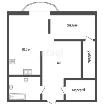 2-к кв. Ростовская область, Ростов-на-Дону Северный мкр, ул. ...