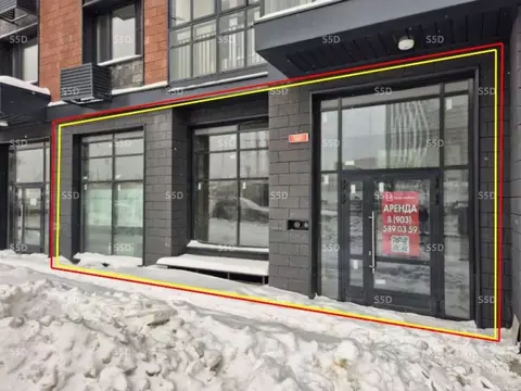 Торговая площадь в Москва ул. Бехтерева, 25к2 (105 м)