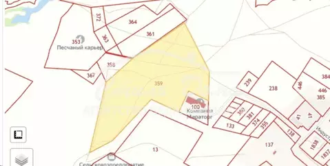 Участок в Волгоградская область, Городищенский район, Ерзовское ...