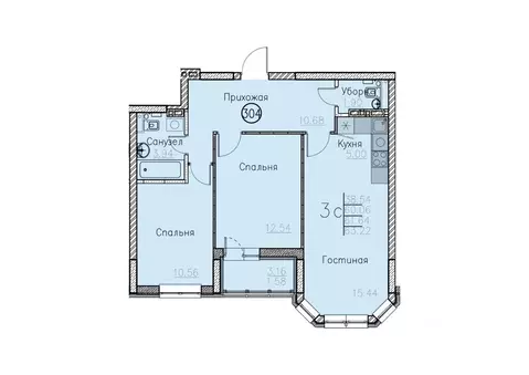 Свободной планировки кв. Саратовская область, Энгельс ул. Республики, ...