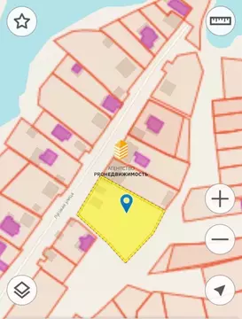 Участок в Башкортостан, Уфа городской округ, с. Нагаево ул. Луговая, 3 ...