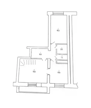 3-к кв. Тверская область, Тверь Взлетная ул., 8 (101.9 м)
