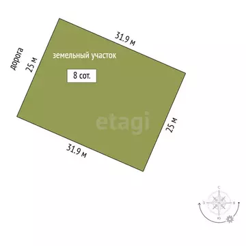 Участок в село Большие Харлуши, микрорайон Сити Дачи, Яблочная улица ...