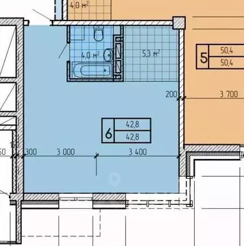 Студия Приморский край, Находка  (42.8 м)