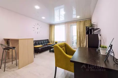 1-к кв. Пермский край, Пермь ул. Николая Островского, 93Д (52.0 м)