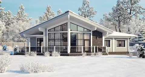 Дом в Ленинградская область, Всеволожский район, Куйвозовское с/пос, ...