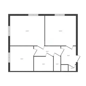 2-к кв. Брянская область, Брянск ул. Пушкина, 55 (47.2 м)