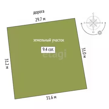 Участок в Тюменская область, Нижнетавдинский муниципальный округ, пос. ...