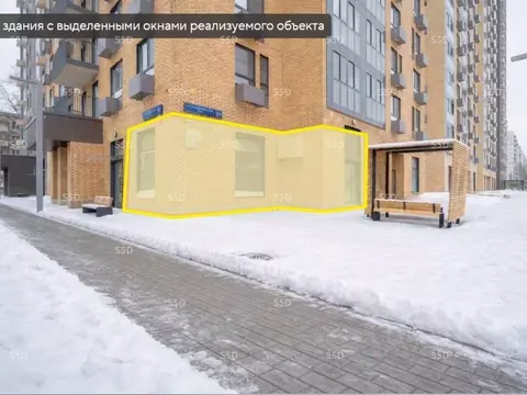 Торговая площадь в Москва 3-я Владимирская ул., 23 (49 м)