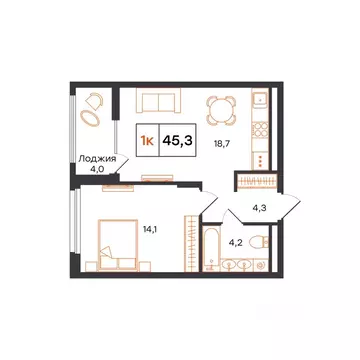 1-к кв. Свердловская область, Нижний Тагил 1-й кв-л, Александровский ...