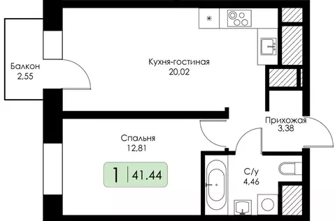 1-к кв. Нижегородская область, Нижний Новгород 15-й Канавинского ...