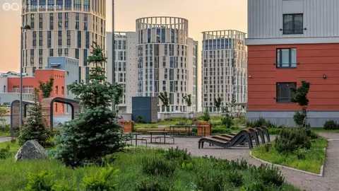 3-комнатная квартира: Санкт-Петербург, проспект Крузенштерна, 2 (89.45 ...